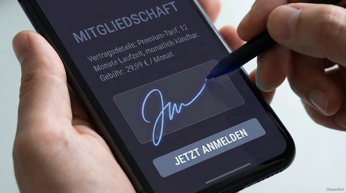 Online-Vertragsverkauf